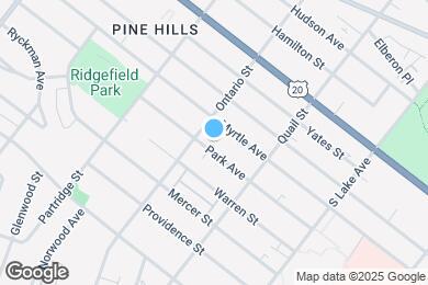 Map image of the property - 635 Park Ave