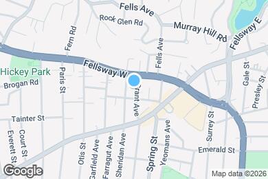 Map image of the property - 184 Grant Ave