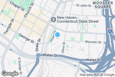 Map image of the property - Olive & Wooster