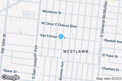 Map image of the property - 509 S San Felipe Ave