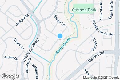 Map image of the property - 6325 Blazing Star Dr