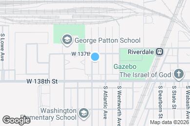 Map image of the property - 13709 S School St