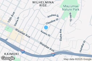Map image of the property - 1320 15th Ave