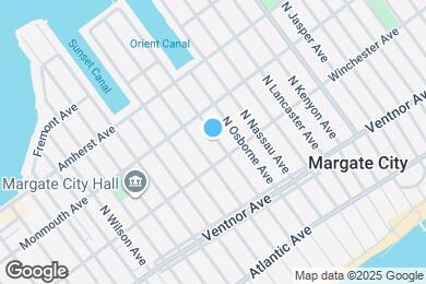 Map image of the property - 110 N Pembroke Ave