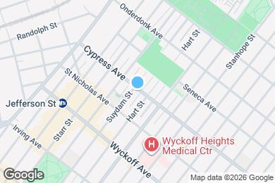 Map image of the property - 474 Suydam St