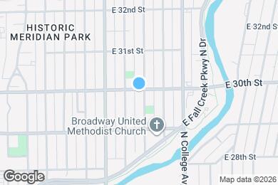 Map image of the property - 2958 N Park Ave