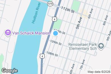 Map image of the property - 387 3rd Ave