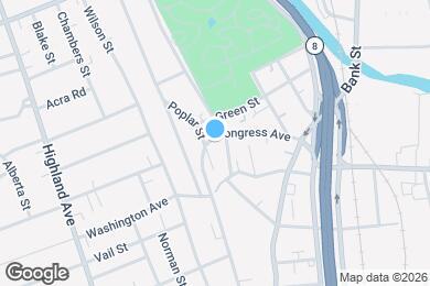 Map image of the property - 129 Congress Ave