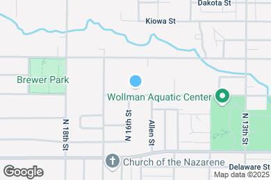 Map image of the property - 1520 Osage St
