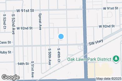 Map image of the property - 9243 S 49th Ct