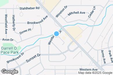 Map image of the property - Westbrook Apartments