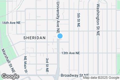 Map image of the property - 331 14th Ave NE