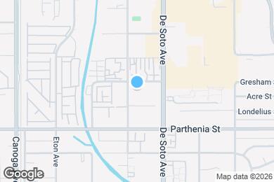 Map image of the property - Canoga Plaza Apartments