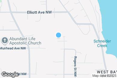 Map image of the property - 1618 Groves Ave NW