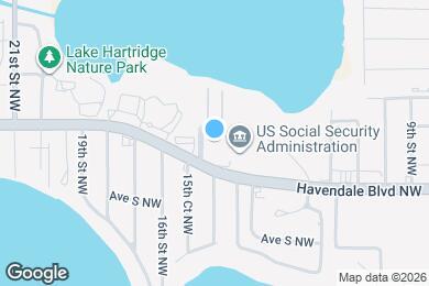 Map image of the property - Aqua Apartment Homes