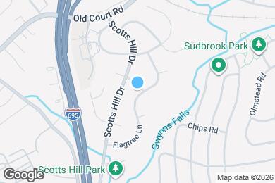 Map image of the property - 1032 Flagtree Ln