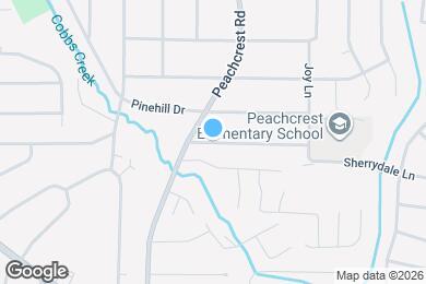 Map image of the property - 3402 Longleaf Dr