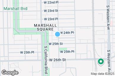 Map image of the property - 2701 W 24th Pl