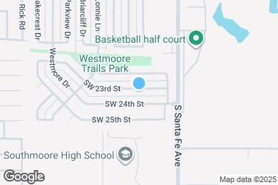 Map image of the property - 1202 SW 23rd St