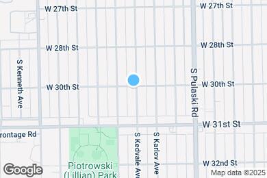 Map image of the property - 3000 S Kedvale Ave