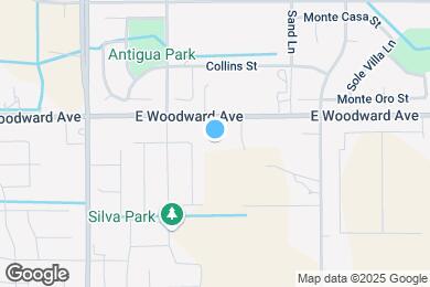 Map image of the property - 6404 E Woodward Ave