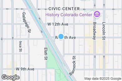 Map image of the property - 300 W 11th Ave
