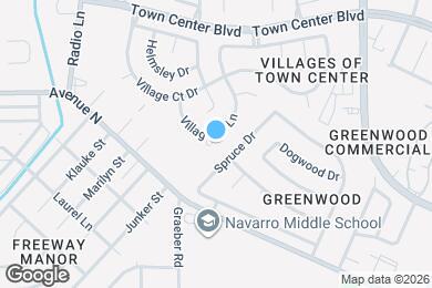 Map image of the property - 1805 Manor Cir