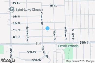 Map image of the property - 119 7th St