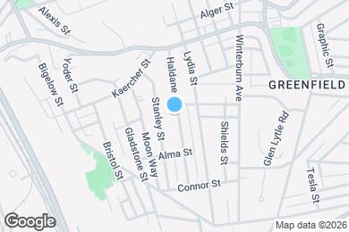 Map image of the property - 4212 Haldane St