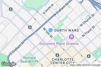 Map image of the property - 300 W 5th St