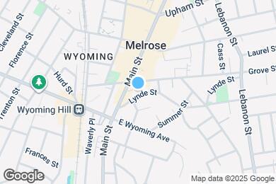 Map image of the property - 34 Lynde Ave
