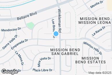 Map image of the property - 7311 Las Brisas Dr