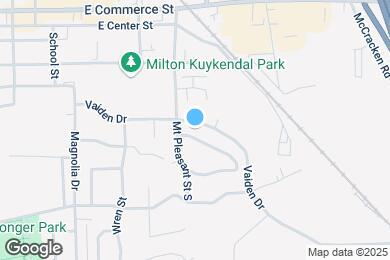 Map image of the property - 316 Vaiden Ridge Dr N