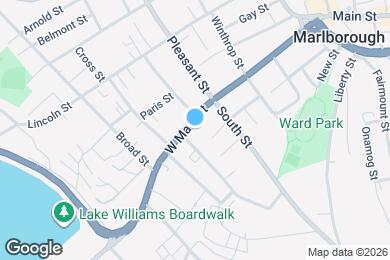 Map image of the property - 160 W Main St