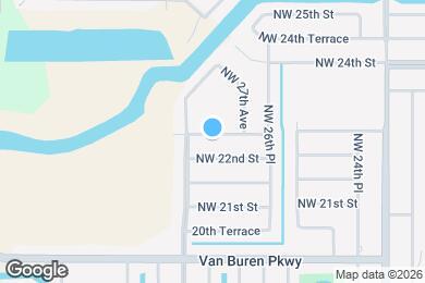 Map image of the property - 2718 NW 22nd Terrace