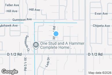 Map image of the property - 461 N Sun Ct