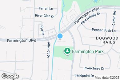 Map image of the property - 8510 Farmington Cove