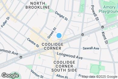 Map image of the property - 1292 Beacon St