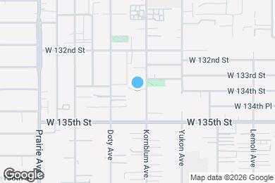 Map image of the property - 13407 Kornblum Ave