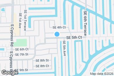 Map image of the property - 400 SE 5th Ct