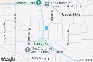 Map image of the property - 9885 N Deep Creek Dr