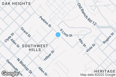 Map image of the property - 805 Hazelton St