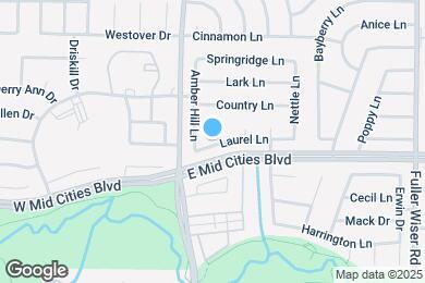 Map image of the property - 2401 Thistle Ct