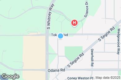 Map image of the property - 601 @ University Park & West End @ Univers...