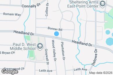 Map image of the property - 2285 Headland Dr