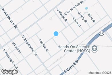 Map image of the property - 604 E Warren St