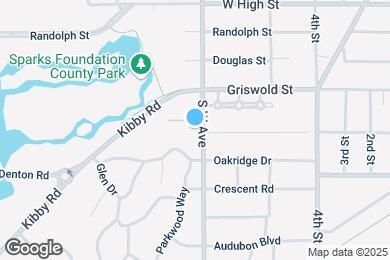 Map image of the property - Park Crest Apartments