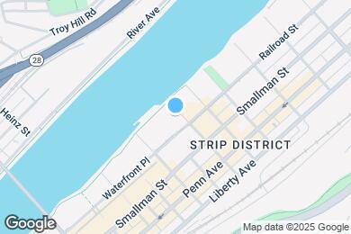 Map image of the property - Helm on the Allegheny