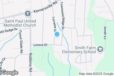Map image of the property - 235 Lorraine Dr