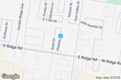 Map image of the property - 1405 Pheasant Dr